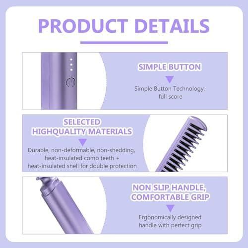 TrendBe Rechargeable Hair Straightener